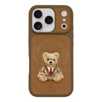 Чохол Zuck Bear Everley Leather Case with Magsafe iPhone 18 Pro / 17 Pro Champaig