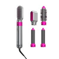 Стайлер для волосся HOCO DAR41 Cool 5в1 warm-air comb Rose-red