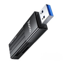 Кардрідер HOCO HB20 Mindful 2в1 SD/TF USB3.0 Black