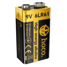 Батарейка Hoco JA9 Alkaline battery 6LR61 Black