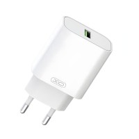 Мережевий зарядний пристрій XO L103 Home charger 18W White