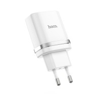 Мережевий зарядний пристрій HOCO C12Q Smart QC3.0 18W White