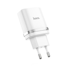 Мережевий зарядний пристрій HOCO C12Q Smart QC3.0 18W White
