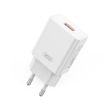 Мережевий зарядний пристрій XO L127 Fast Charging Charger 18W White