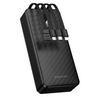 Повербанк портативний акумулятор Power bank BOROFONE BJ84A Freeway 20000 mAh Black