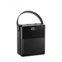 Повербанк портативний акумулятор Power bank Remax FP-1 27W fully compatible 100 000mAh Black