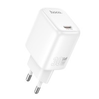 Мережевий зарядний пристрій HOCO N87 Seguro single port 30W White