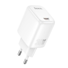 Мережевий зарядний пристрій HOCO N87 Seguro single port 30W White