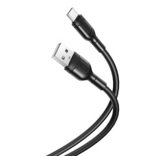 Кабель XO NB212 USB to Type-C 2.1A 1m Black
