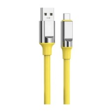 Кабель XO NB251 Liquid Silicone Rubber USB to Type-C 6A 1m Yellow