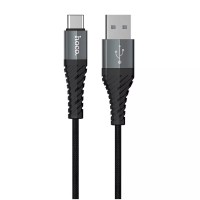 Кабель Hoco X38 Cool USB to Type-C 3A 1m Black