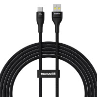 Кабель Baseus Flash 2 Charging Cable USB to Type-C 100W 5A 2m Cluster Black P10311804111-01
