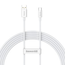 Кабель Baseus Superior Series Fast Charging USB to Type-C 100W 5A 2m Moon White P10320102214-03