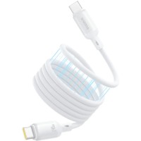 Кабель Baseus PicoGo Magnetic Liquid Silicone Type-C to Type-C 240W 5A 1m White P10376800211-00