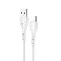 Кабель USB Hoco X37 Cool Power USB to Type-C 3A 1m White