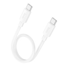 Кабель HOCO X96 Hyper fast charging data cable Type-C to Type-C 60W 0.25m White