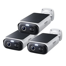 Камера відеоспостереження Baseus Security S1 Lite Outdoor Camera 3-Cam 2K (3шт в комплекті) Moon White S0004100