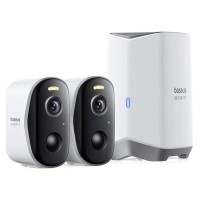 Камера відеоспостереження Baseus Security N1 Plus Outdoor Camera 2k 2-cam White S0TY002131