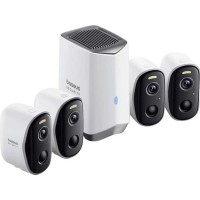 Камера відеоспостереження Baseus Security N1 Plus Outdoor Camera 2k 4-cam White S0TY012131