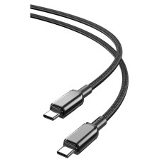 Кабель XO NB-Q250B Type-C to Type-C 60W 3A 1m Black