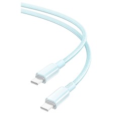 Кабель XO NB-Q250B Type-C to Type-C 60W 3A 1m Blue