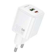 Мережевий зарядний пристрій BOROFONE BN35 Mini charger 30W White