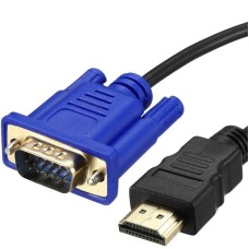 Кабель CH Male to Male Adapter Cable HDMI to VGA 2.0  1.5m Black