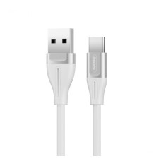 Кабель REMAX RC-075a Jell Series Fire-Cold Resistant Silicone USB to Type-C 2.1A 1m White