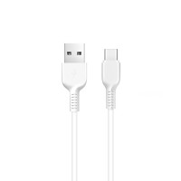 Кабель HOCO X13 charging data cable USB to Type-C 2.4A 1m White