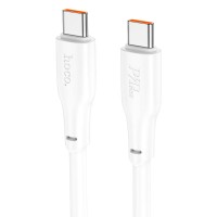 Кабель HOCO X93 Force fast charging data cable Type-C to Type-C 240W 5A 2m White