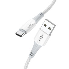 Кабель HOCO X70 Ferry charging data cable USB to Type-C 3A 1m White