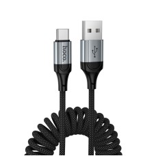 Кабель HOCO X121 Nuevo charging data cable USB to Type-C 3A 1.5m Black