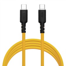 Кабель Veron CC072 Silicone Cable Type-C to Type-C 60W 3A 2m Yellow