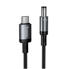 Кабель живлення для роутера HOCO X129 Advantage charging cable Type-C to DC 5.5мм на 2.1/2.5мм 12V Black