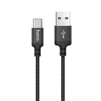 Кабель Hoco X14 Times speed charging cable USB to Type-C 3A 1m Black