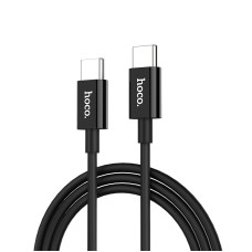 Кабель HOCO X23 Skilled charging data cable Type-C to Type-C 60W 3A 1m Black