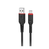 Кабель Hoco X59 Victory charging data cable USB to Type-C 3A 1m Black