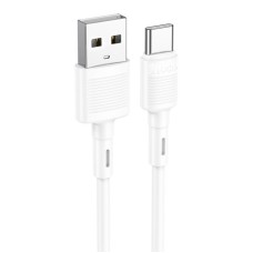 Кабель HOCO X83 Victory charging data cable USB to Type-C 3A 1m White