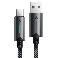 Кабель ACEFAST C19-04 fast charging data cable USB to Type-C 3A 1.2m Black