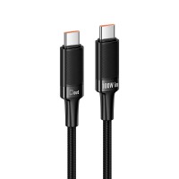 Кабель HOCO U153 Extreme PD multi-protocol charging cable Type-C to Type-C 100W 5A 1.2m Black