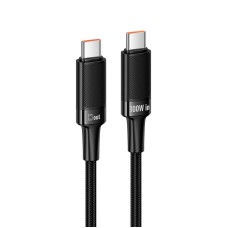 Кабель HOCO U153 Extreme PD multi-protocol charging cable Type-C to Type-C 100W 5A 1.2m Black