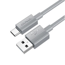 Кабель HOCO X107 Favor charging data cable USB to Type-C 3A 1m Grey