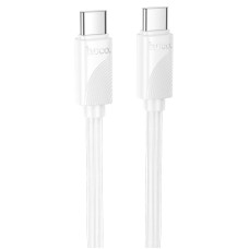 Кабель HOCO X114 Energy charging data cable Type-C to Type-C 60W 3A 1m White