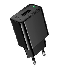 Мережевий зарядний пристрій Hoco CS91A Leader single port charger 10.5W Black