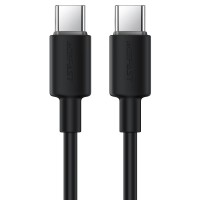 Кабель ACEFAST C25-03 silicone charging data cable Type-C to Type-C 60W 1.2m Black