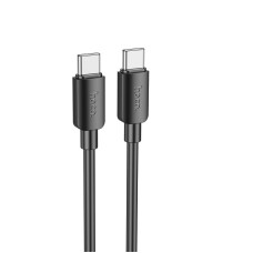 Кабель HOCO X96 Hyper fast charging data cable Type-C to Type-C 60W 3A 1m Black