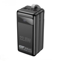 Повербанк портативний акумулятор Power bank Hoco DB50 Great fast charging 80000mAh 22.5W Black