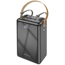 Повербанк портативний акумулятор Power bank BOROFONE BJ32 Terra 22.5W+PD20W 80000mAh Black