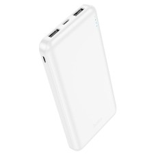 Повербанк портативний акумулятор Power bank Hoco J100 High-ranking power bank 10000 mAh White