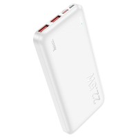 Повербанк портативний акумулятор Power bank Hoco J101 Astute 22.5W 10000 mAh White